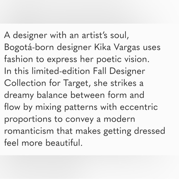 NWT Kika Vargas x Target Scalloped Edge Pocket Tapered Leg Black Pants - Picture 5 of 8